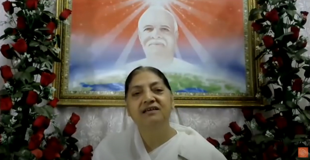BK Gita Ben (Navsari, Gujarat) sharing her experience.